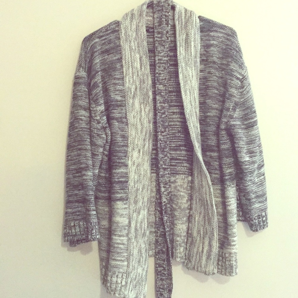 Cardigan with a tie!